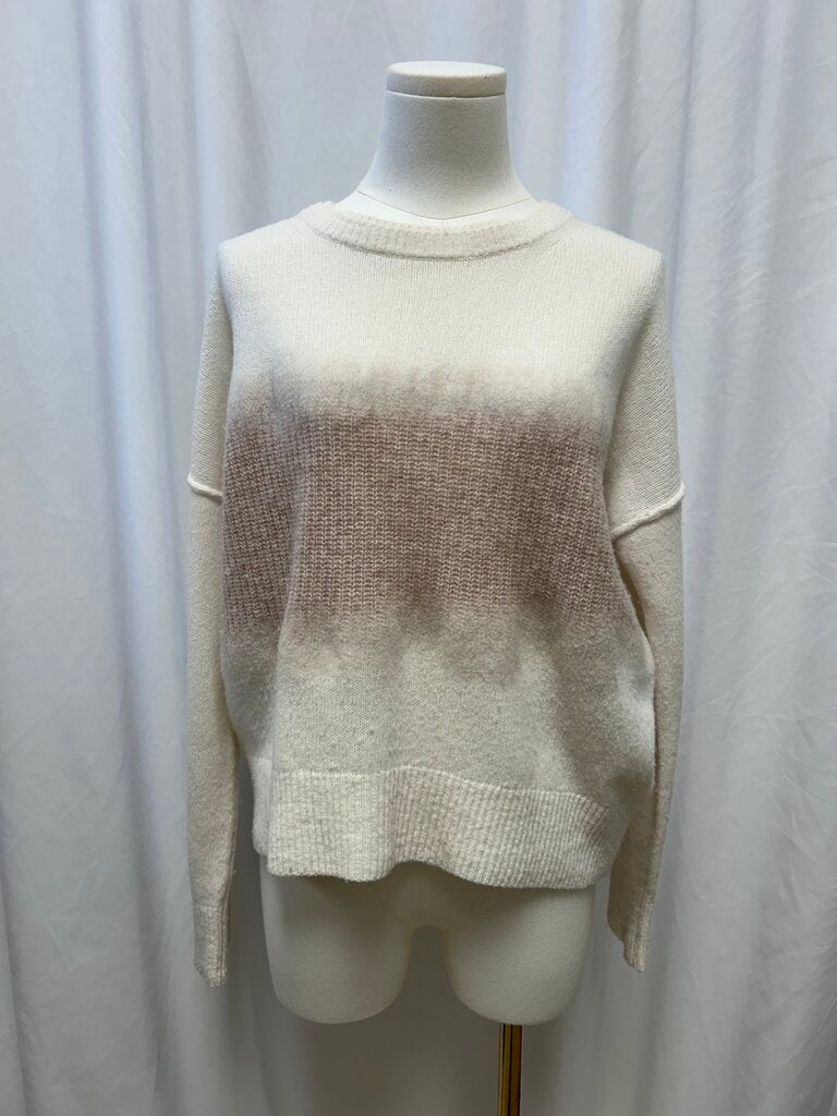 Brochu Walker Cream Wool Cashmere Sweater