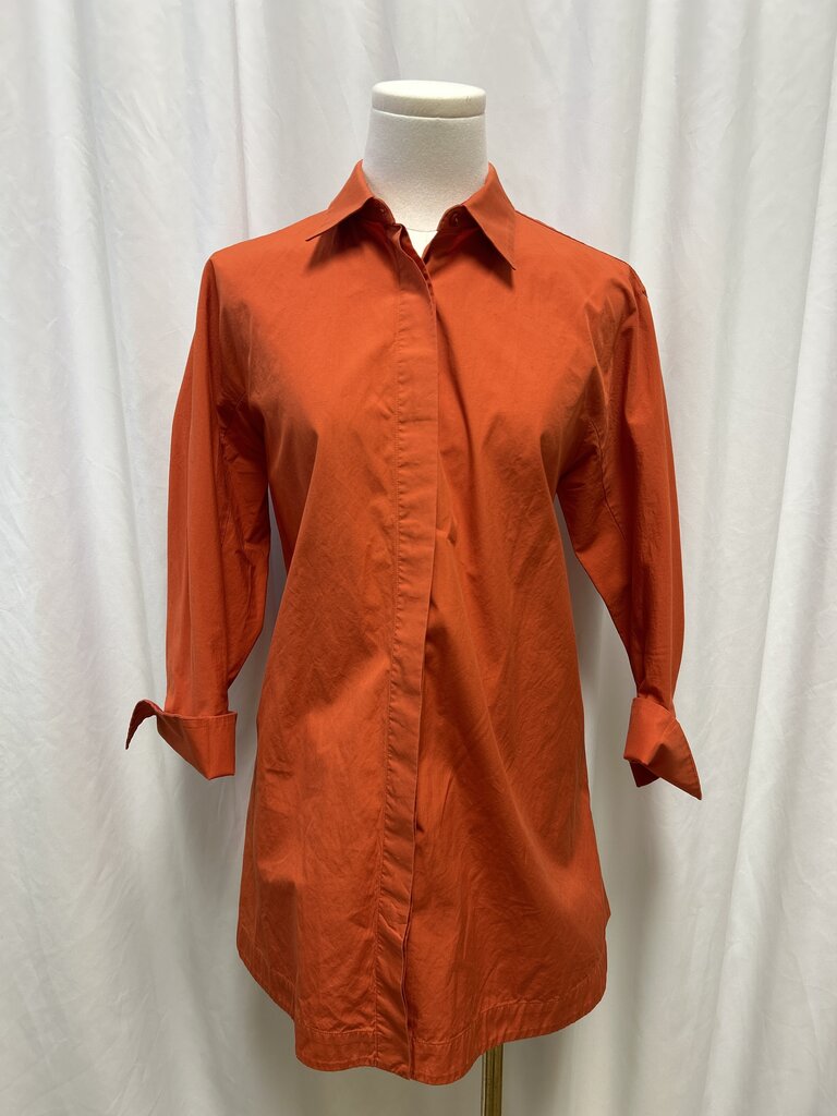 Max Mara Pumpkin Button Up
