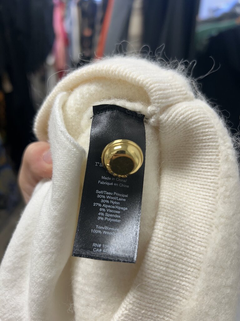 rag & bone Cream Cardigan