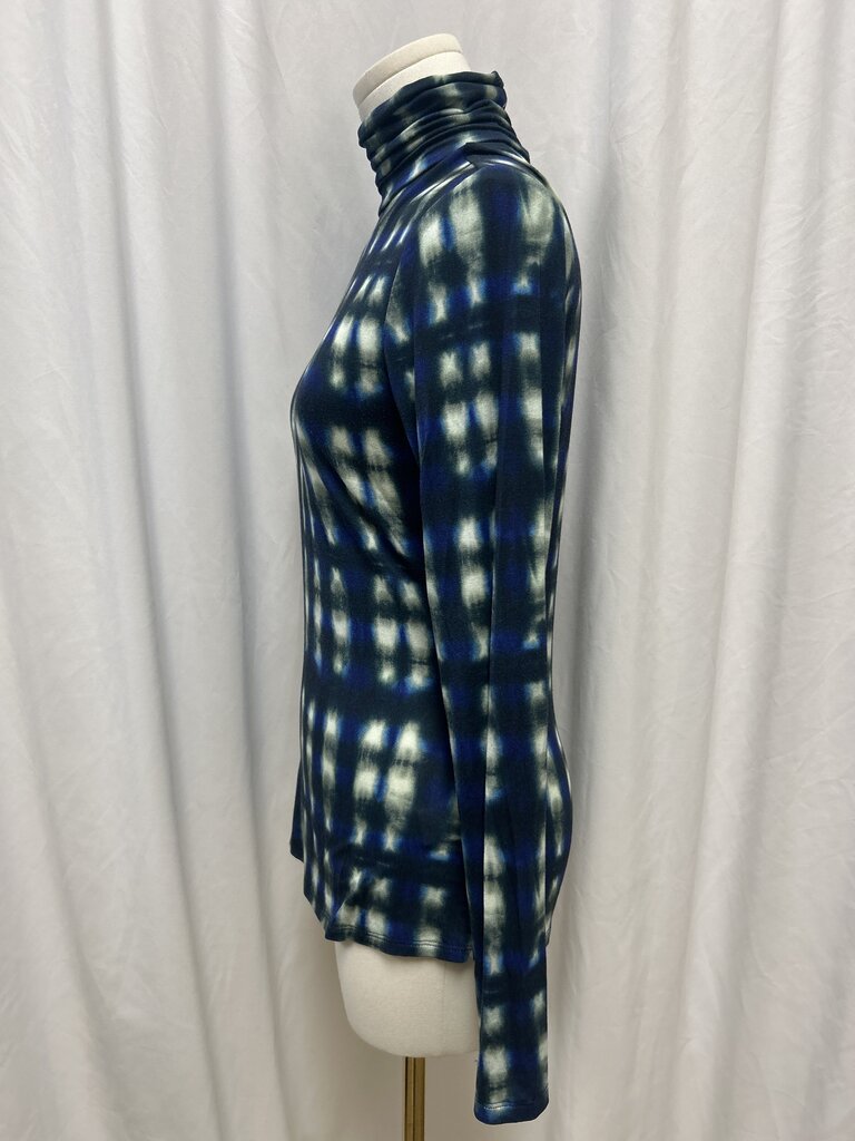 Proenza Schouler Tie Dye Mock Neck Long Sleeve