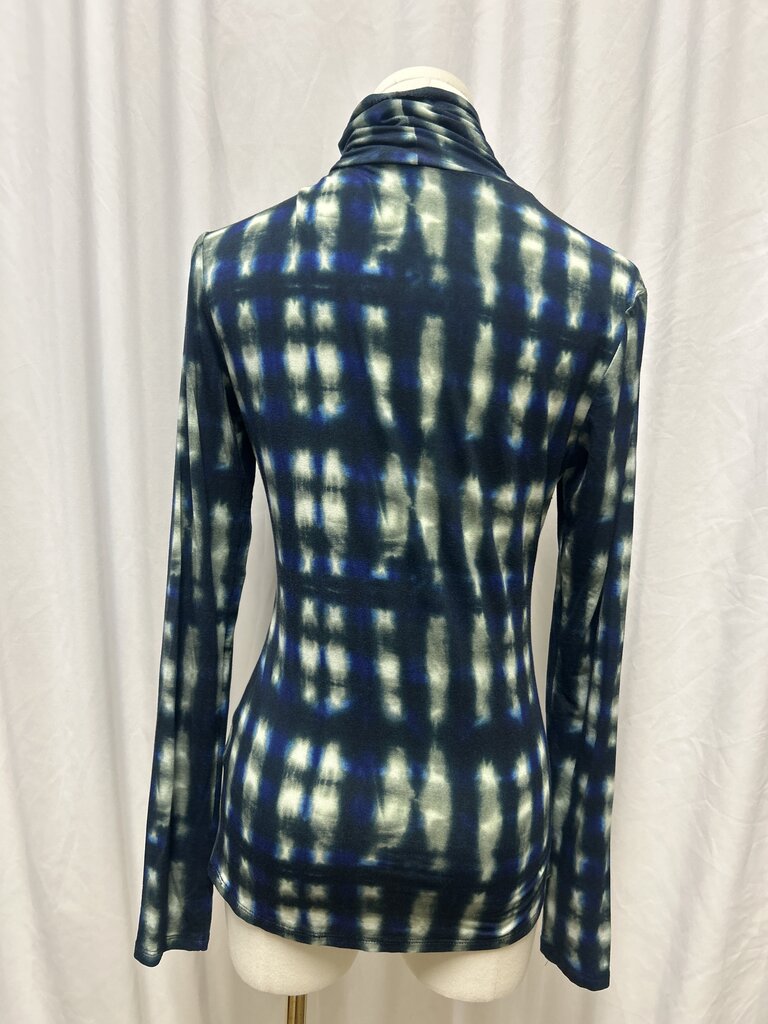 Proenza Schouler Tie Dye Mock Neck Long Sleeve