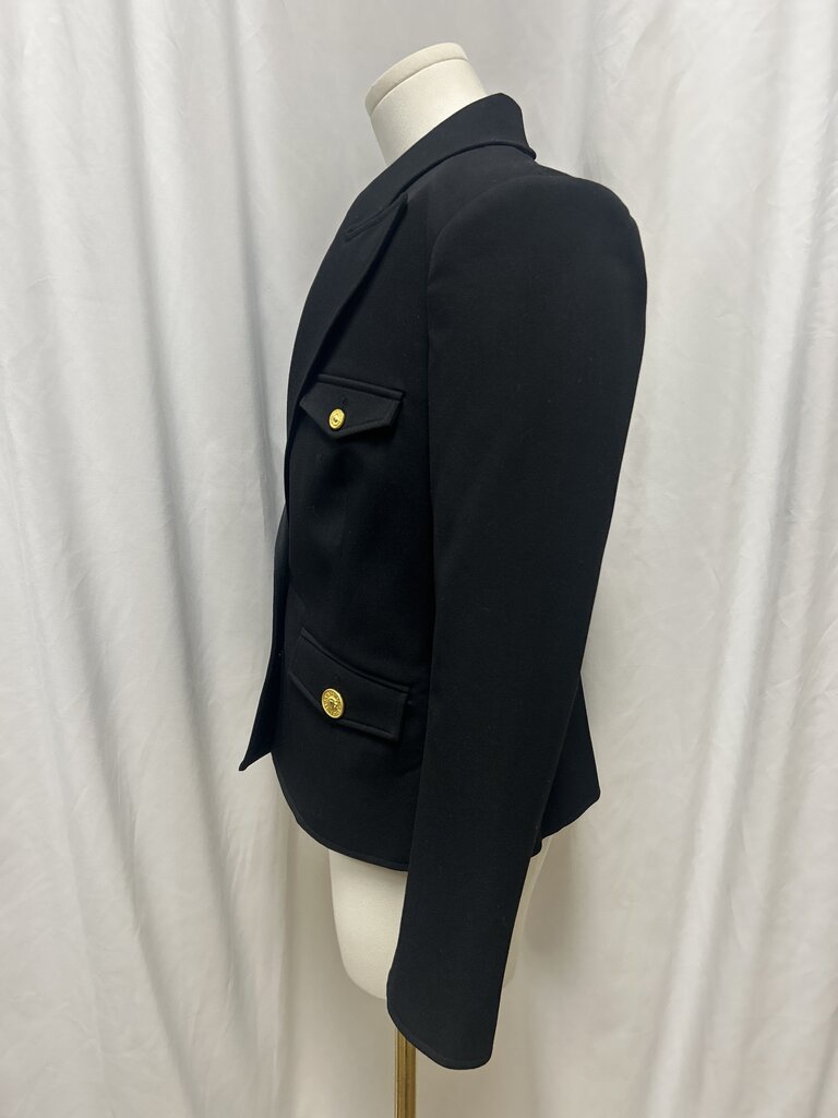 L'Agence Black Cropped Blazer