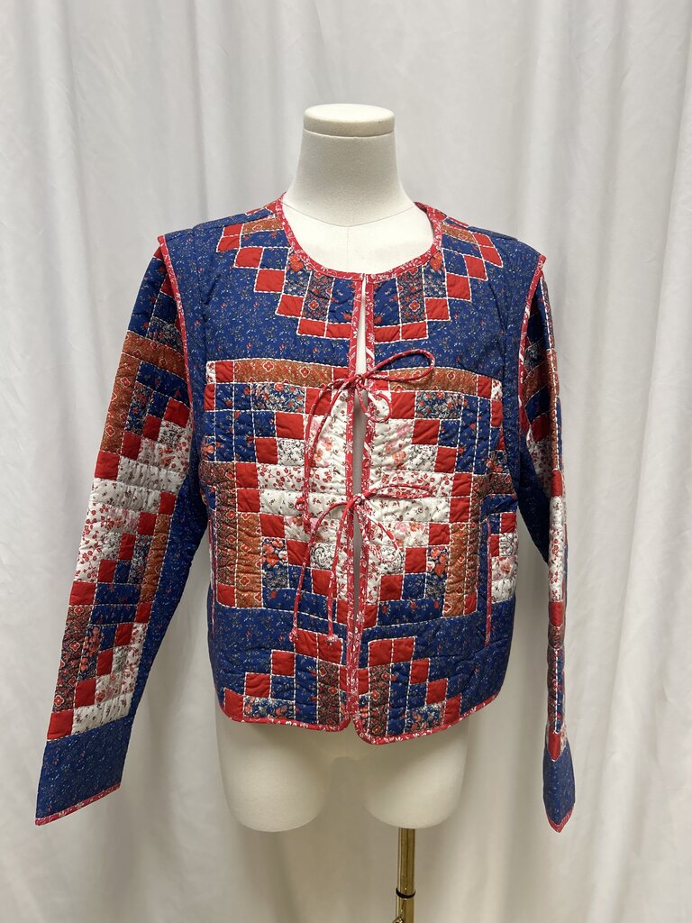 Love the Label Red Quilted Jacket