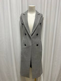 rag & bone Long Wool Sleeveless Vest