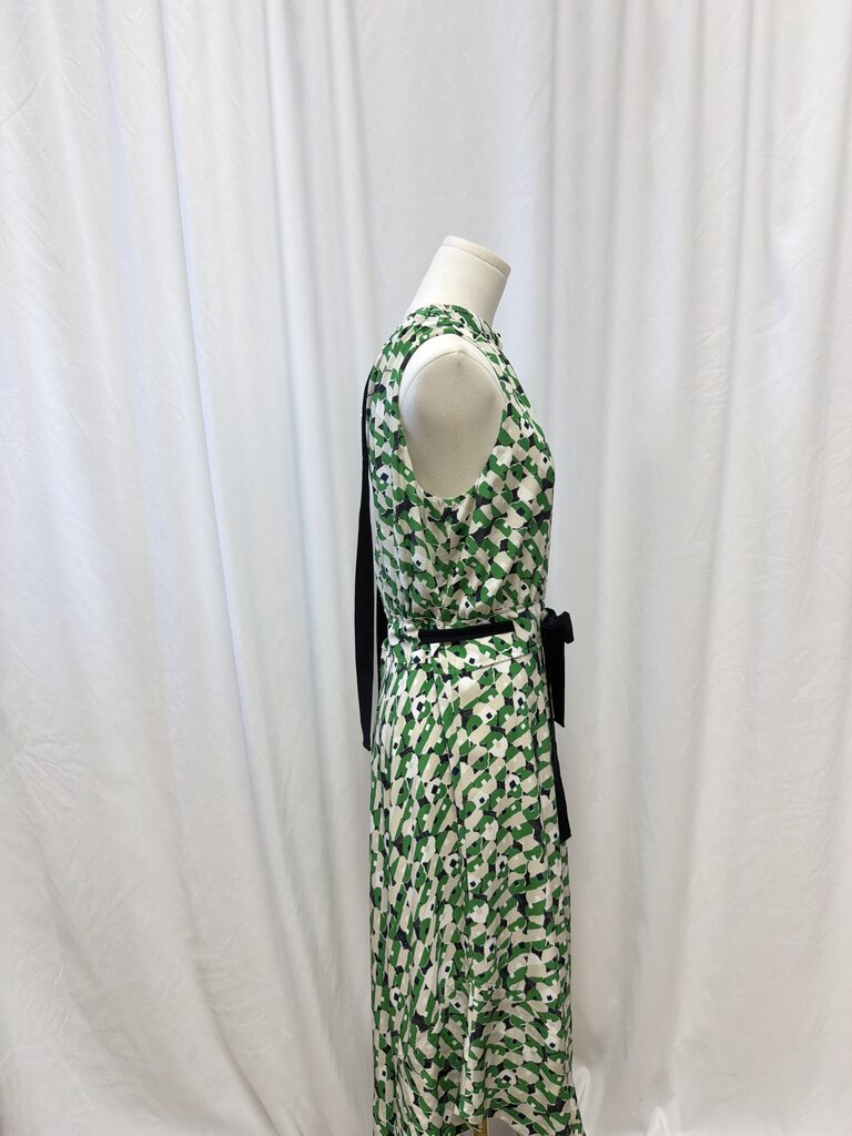 Jason Wu Silk Handkerchief Hem Printed Dress