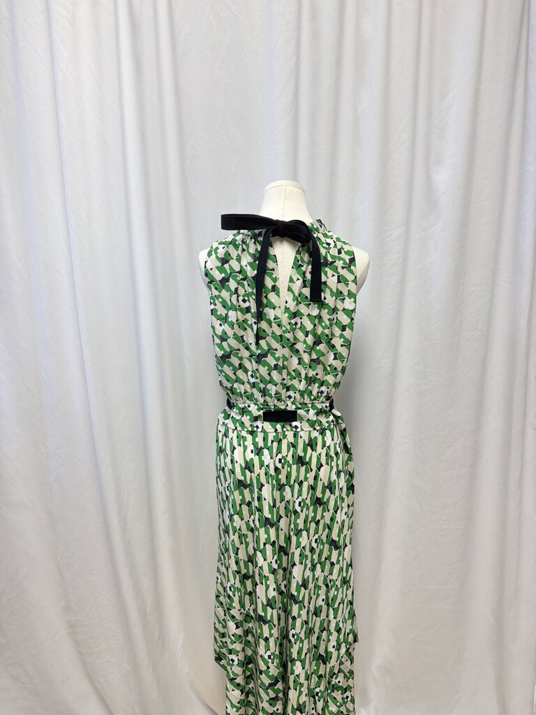 Jason Wu Silk Handkerchief Hem Printed Dress