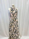 Cinq a Sept Floral Sleeveless Dress w/ Belt NWT