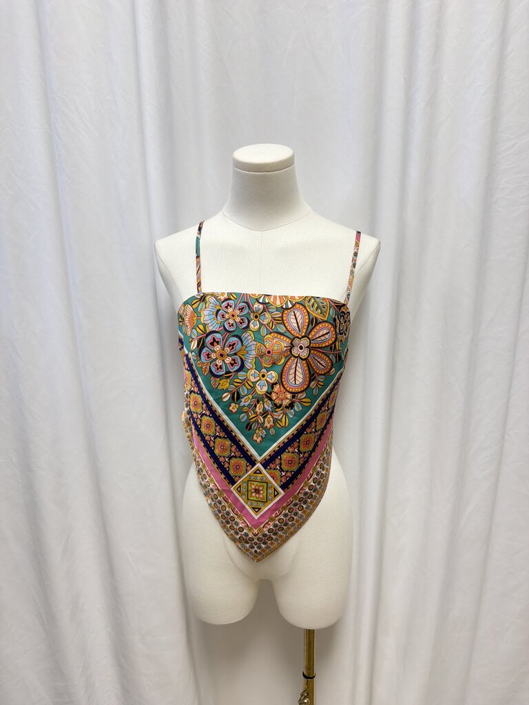 Fate Floral Bandana Top
