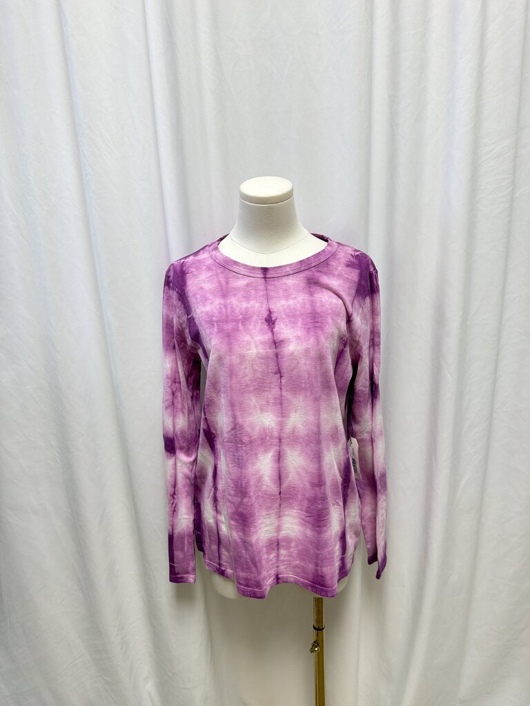 Margaret O'Leary Pink Tie Dye Long Sleeve T-Shirt NWT