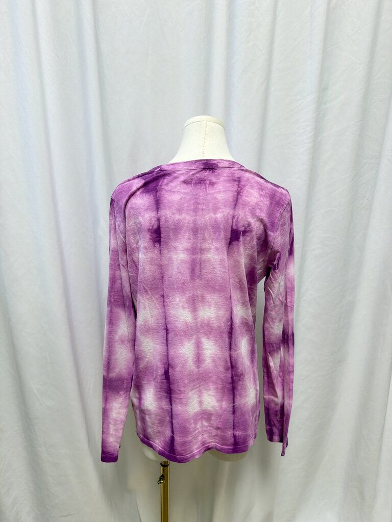 Margaret O'Leary Pink Tie Dye Long Sleeve T-Shirt NWT
