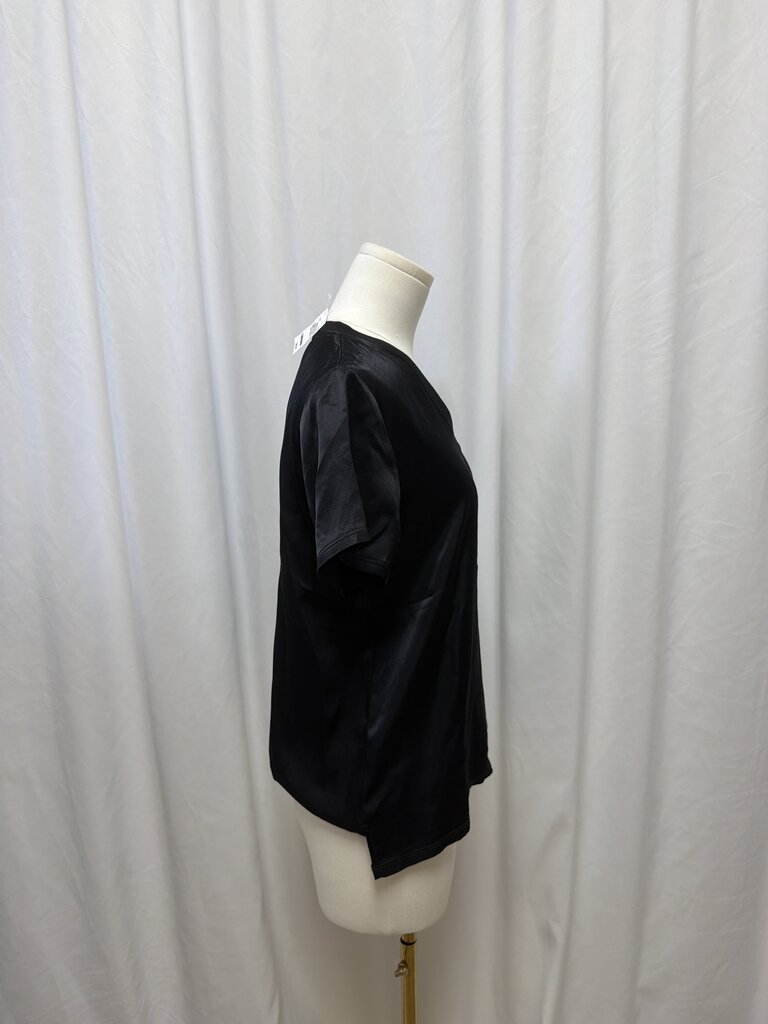 Nation Black Rayon V-Neck