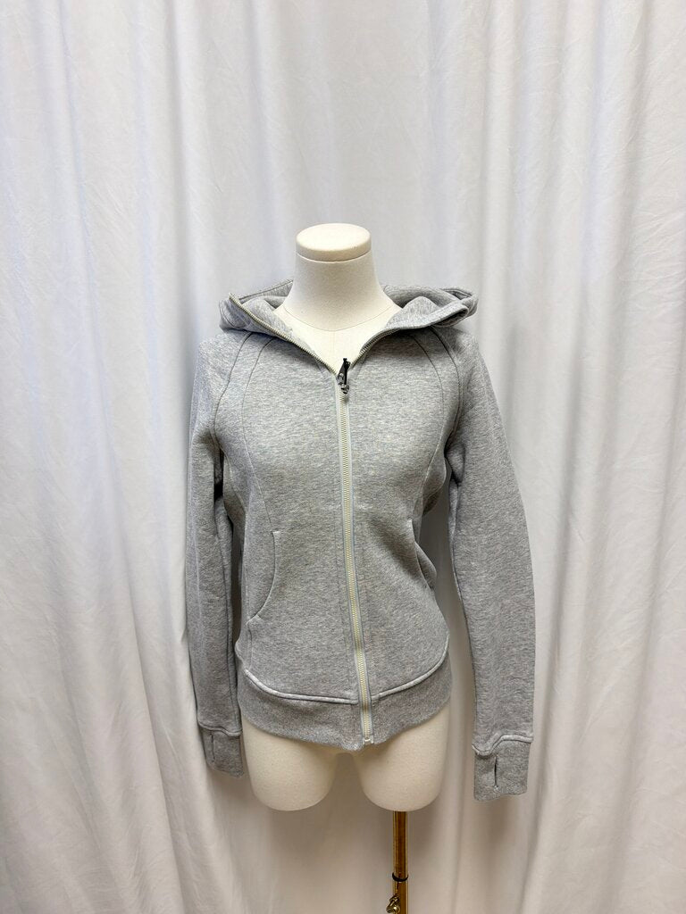 Lululemon Grey Zip Hoodie