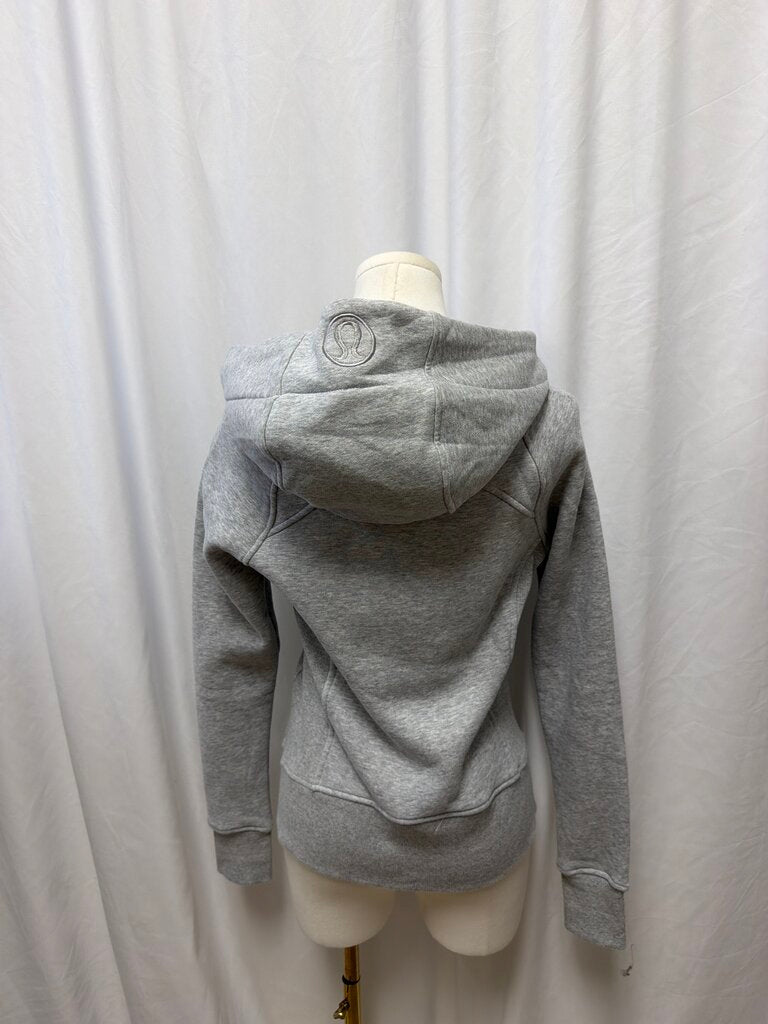 Lululemon Grey Zip Hoodie