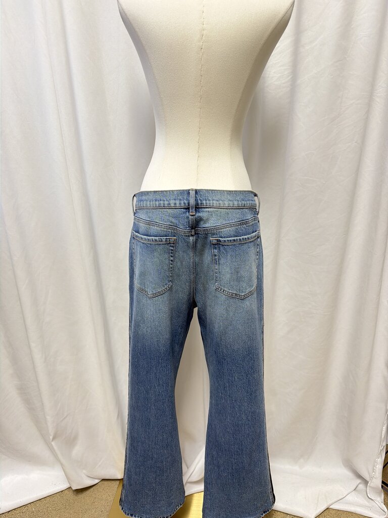Evereve Jeans w/Lace Stripe