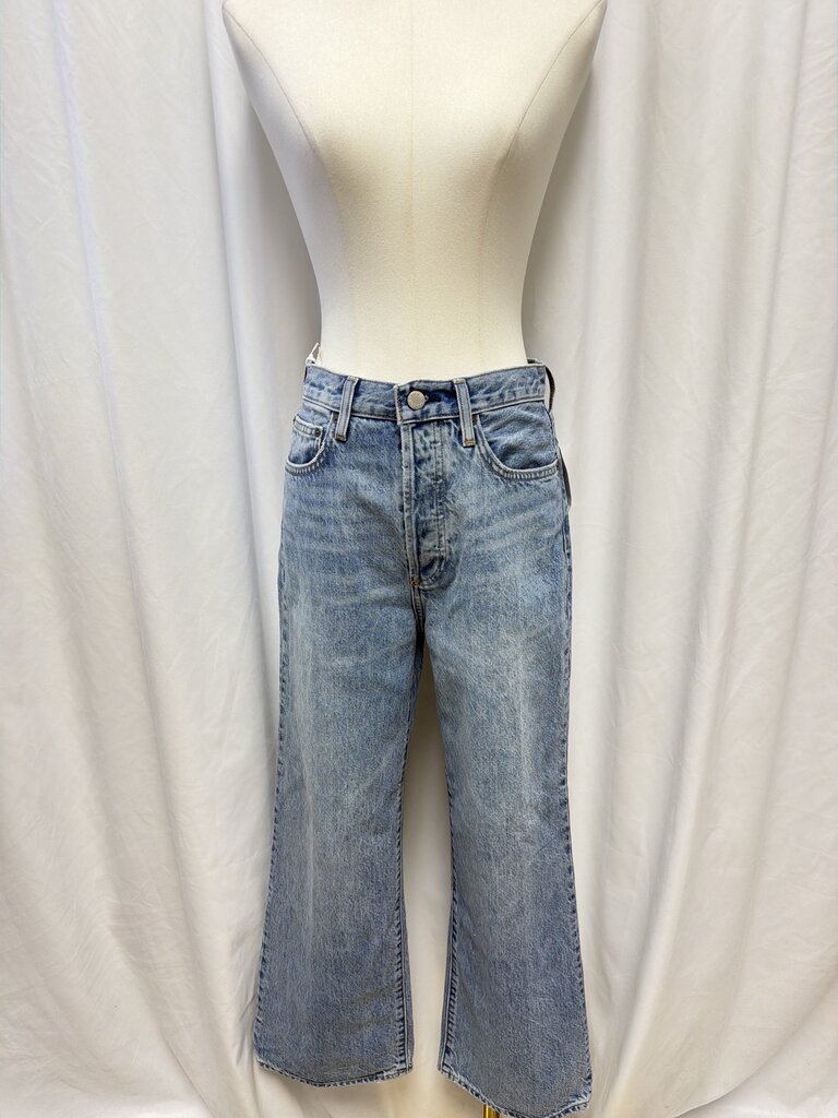 Denim Forum High Rise Wide Leg Jeans NWT