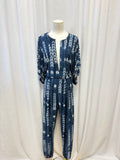 Norma Kamali Geometric Print Jumpsuit