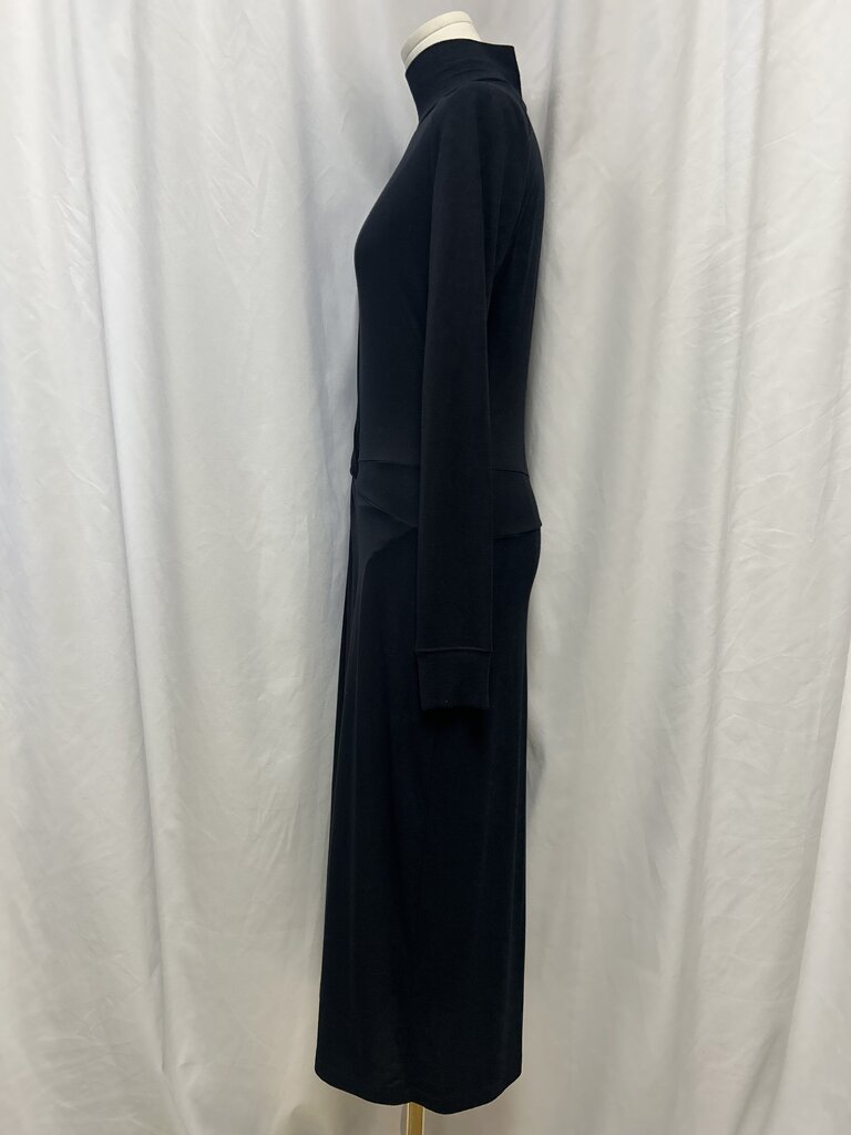 rag & bone Black Mock Neck Maxi Dress