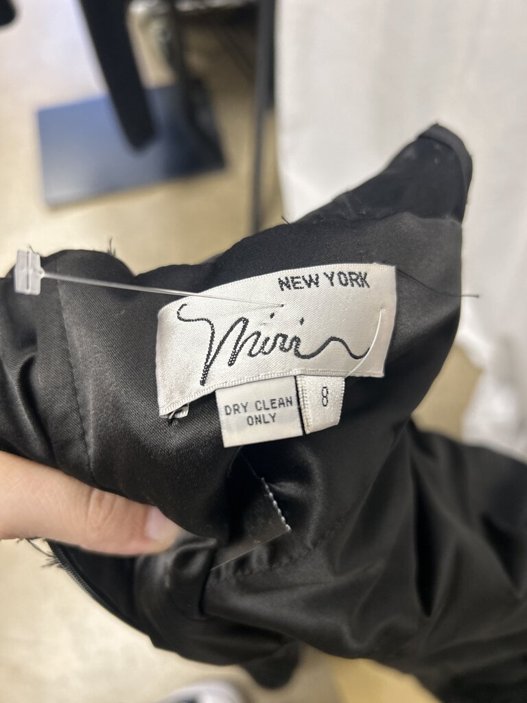Miri New York Black Sequin Cocktail Dress