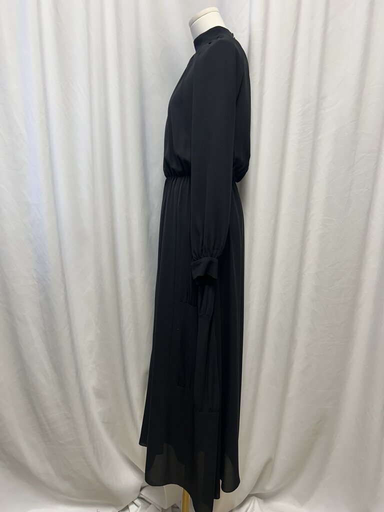 STOGOVA Black Mock Neck Maxi Dress