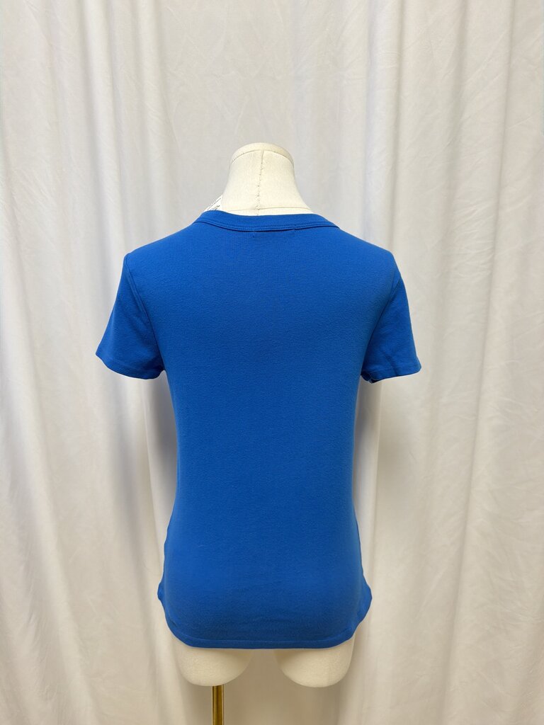 Michael Stars Blue Crew Tee