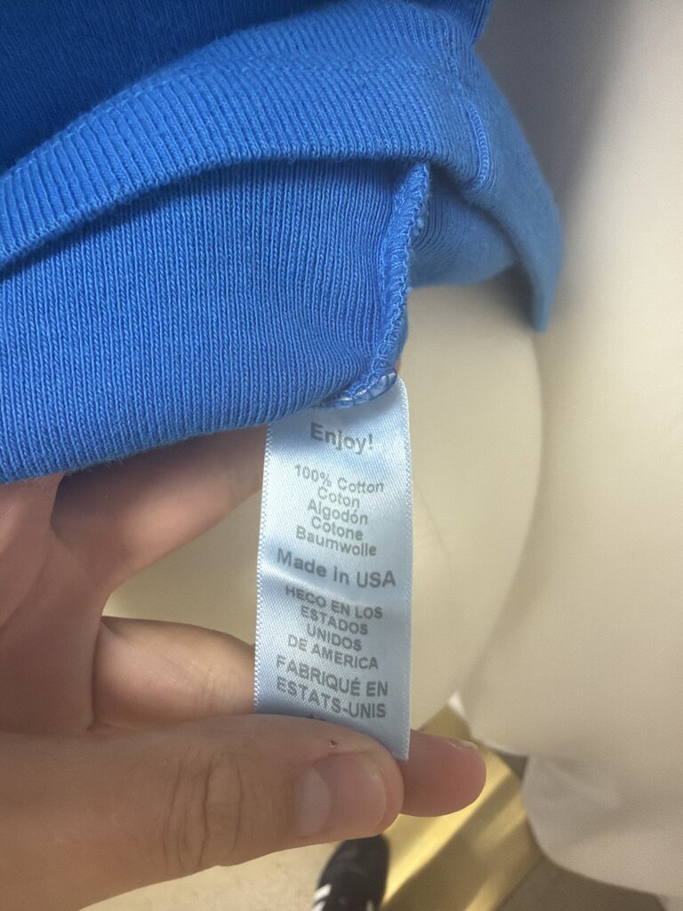 Michael Stars Blue Crew Tee