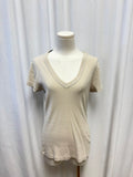 Michael Stars Beige V-Neck