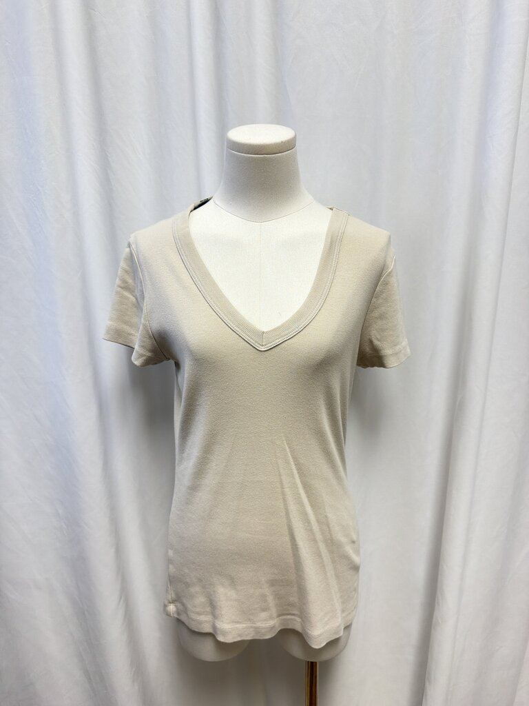Michael Stars Beige V-Neck
