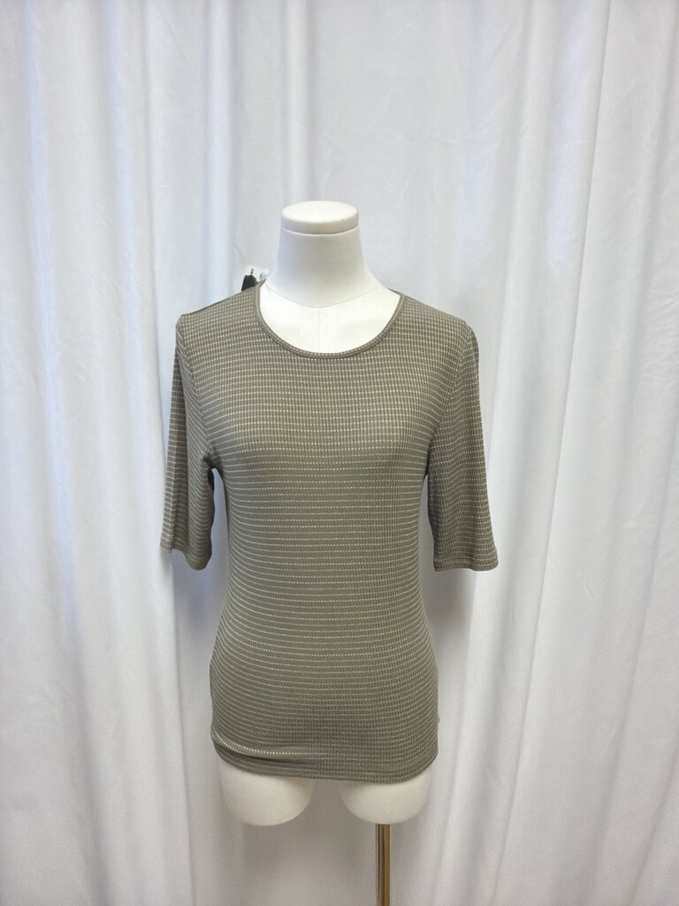 Vince Taupe Ribbed T-Shirt