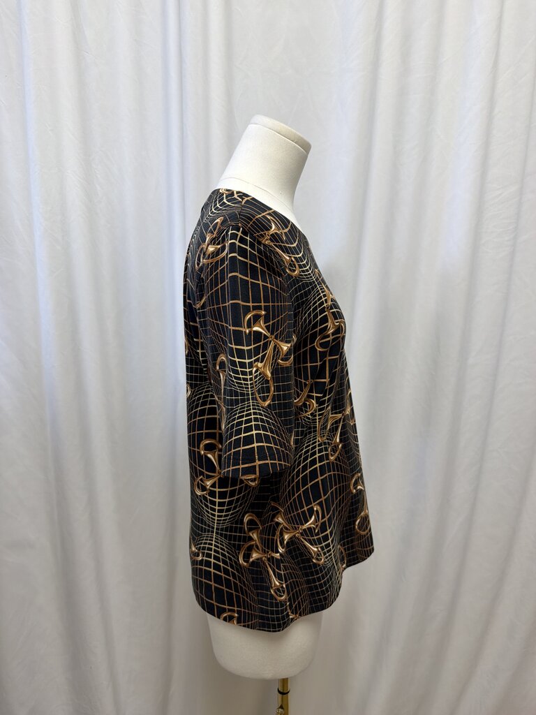 Escada Black Printed T-Shirt