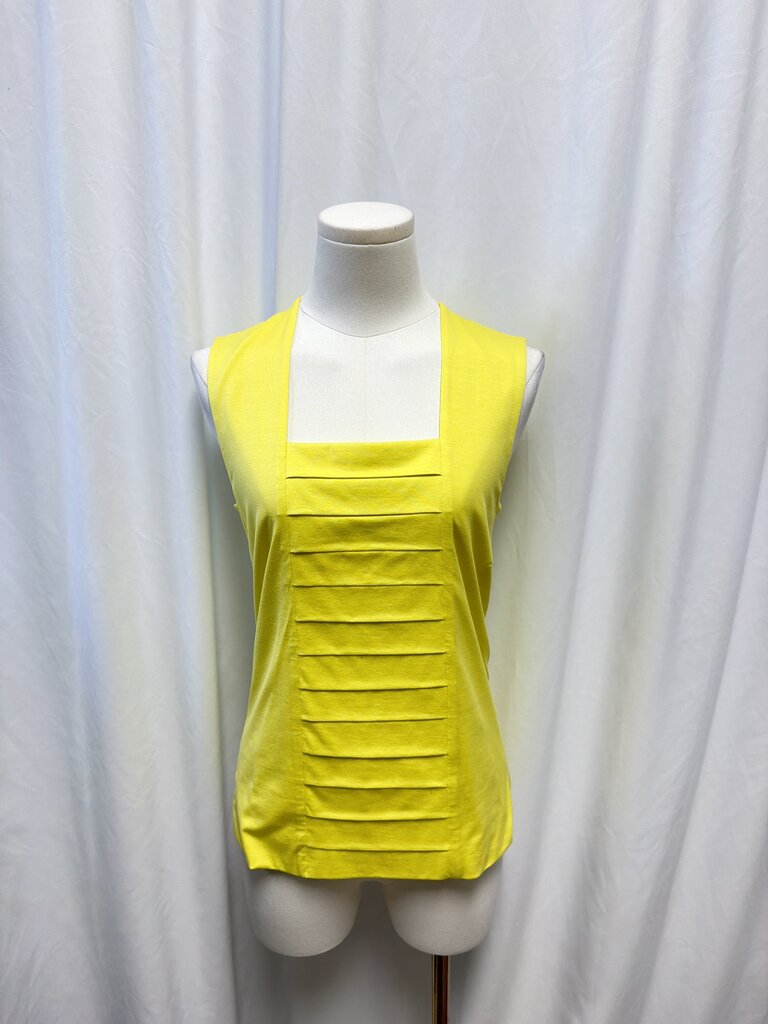 Akris Yellow Sleeveless Top