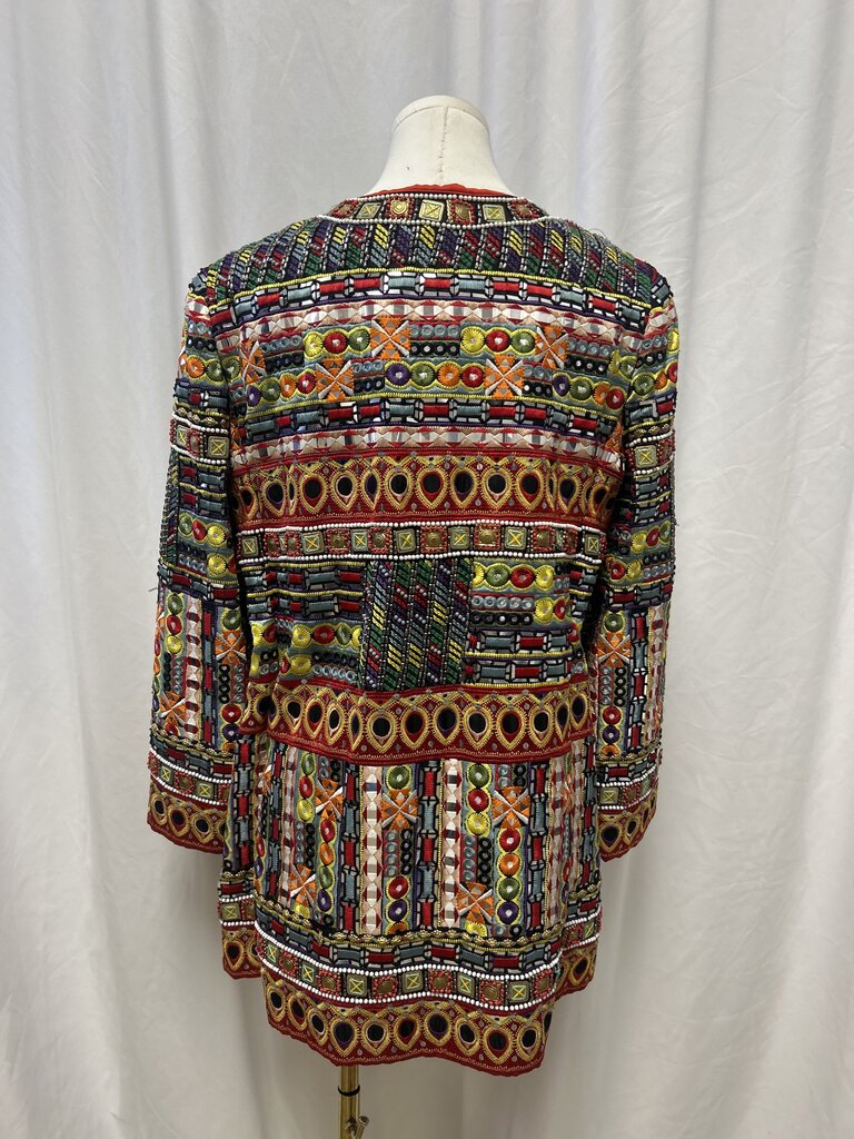 alice + olivia Beaded Mid Length Jacket