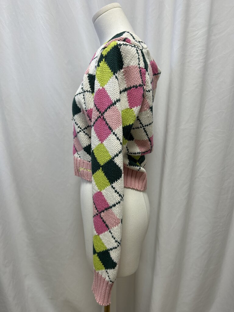 Ganni Patchwork Cardigan