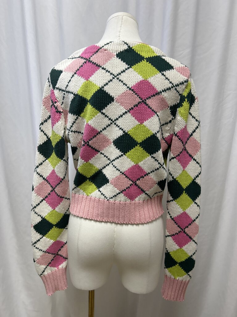 Ganni Patchwork Cardigan