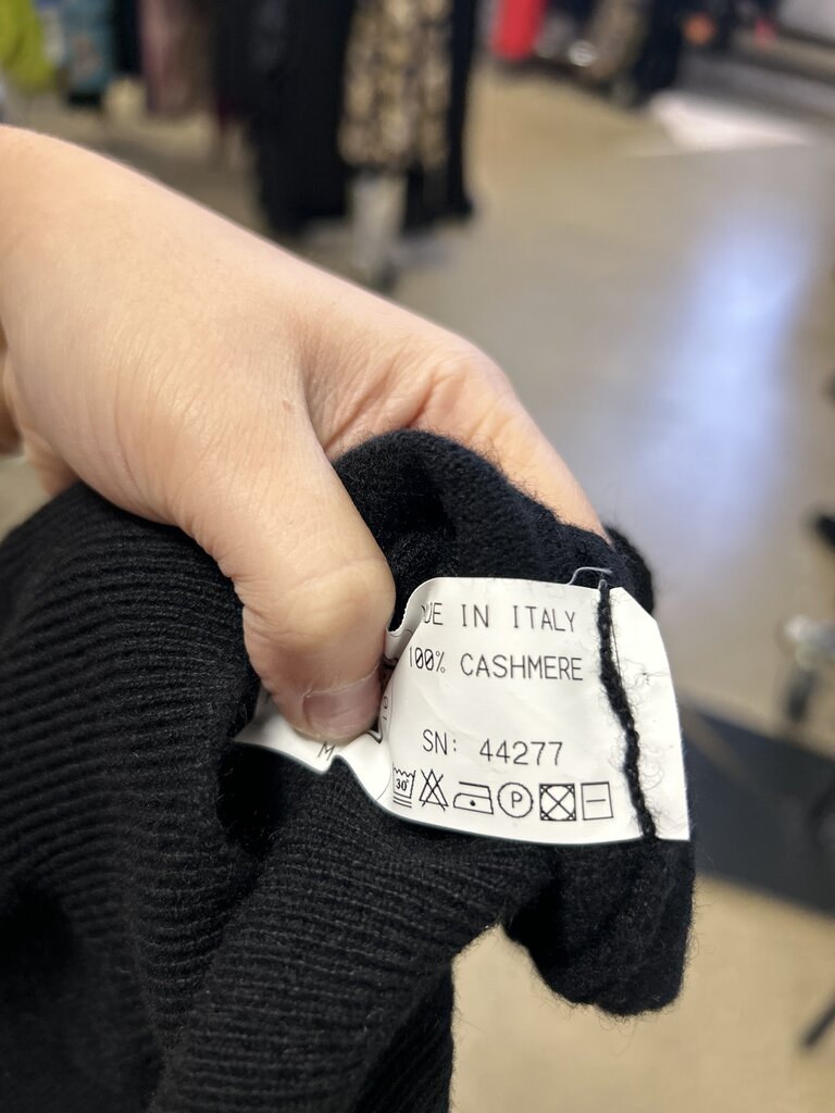 Maison Cashmere Crew Neck Sweater Dress