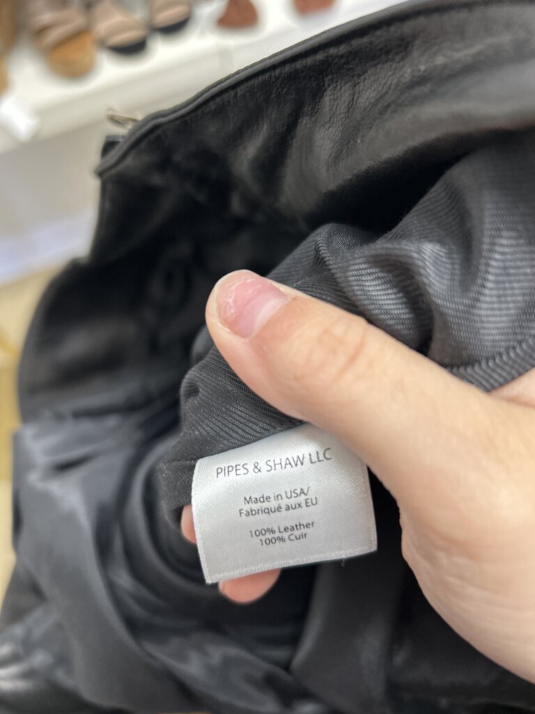 Veronica Beard Leather Moto Jacket