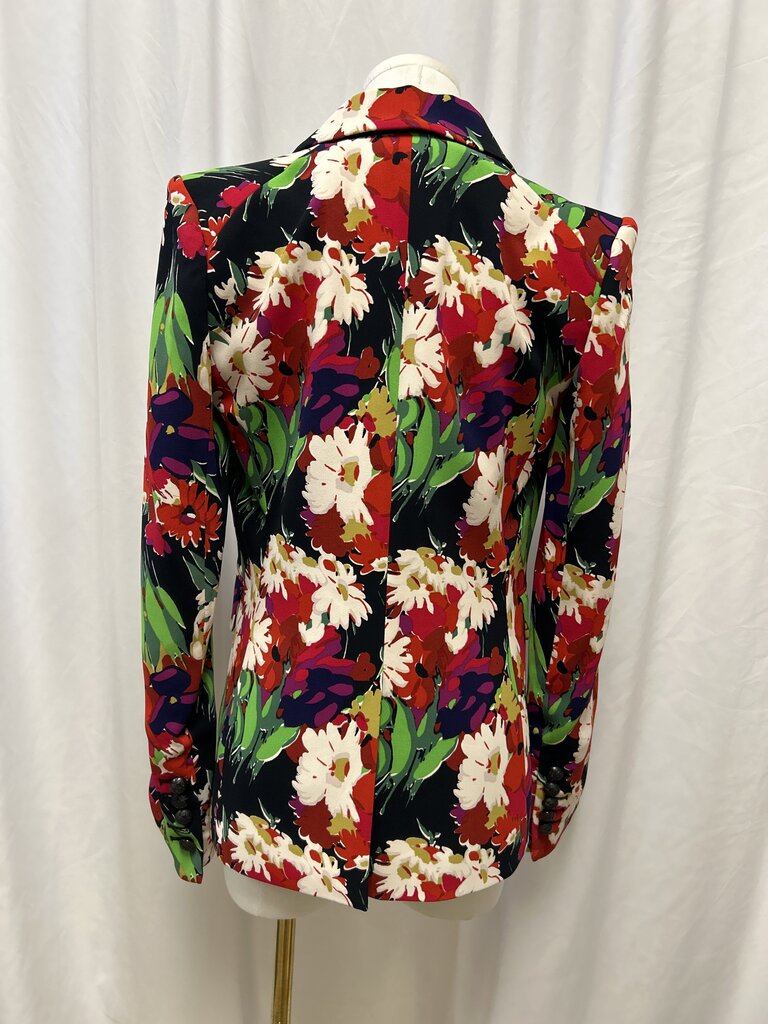 Veronica Beard Floral Print Blazer