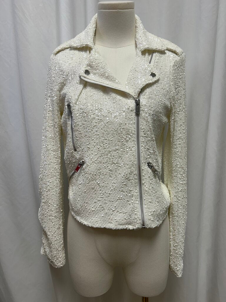 Generation Love White Sequined Jacket