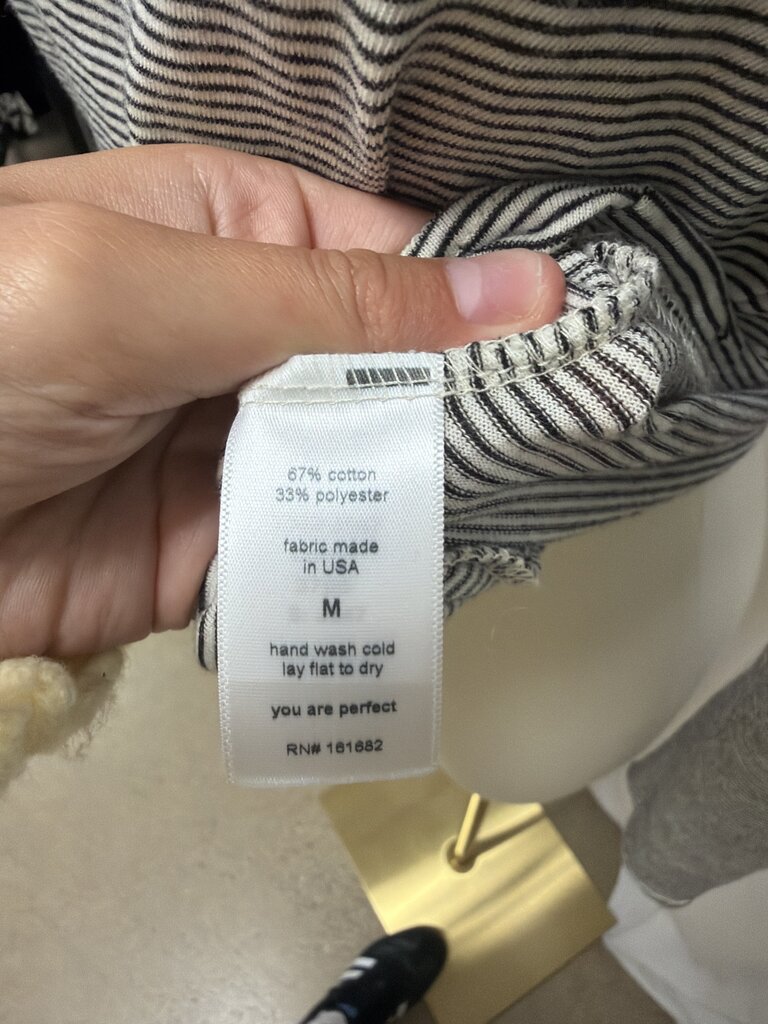 Perfectwhitetee Striped Turtleneck