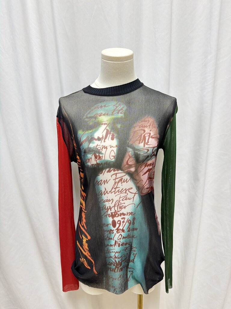 John Paul Gaultier Vintage Mesh Top