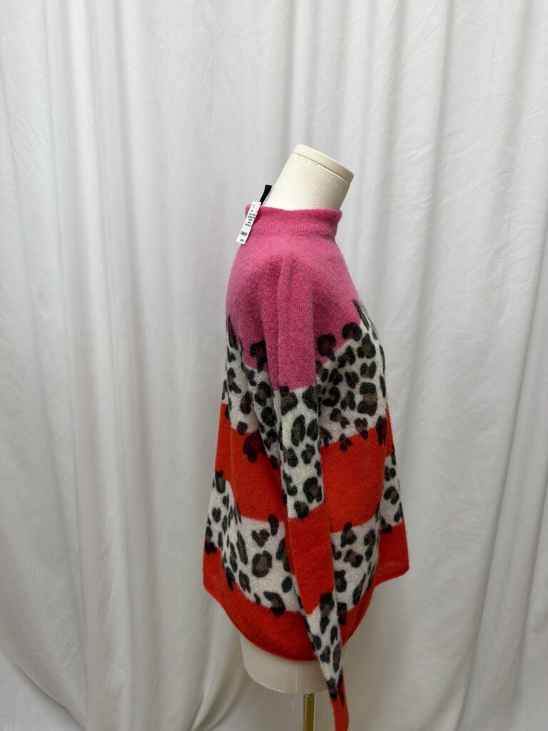 Marc Cain Alpaca Blend Colorblock Sweater