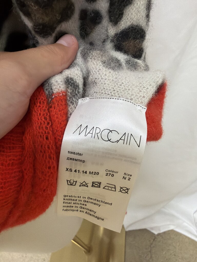 Marc Cain Alpaca Blend Colorblock Sweater