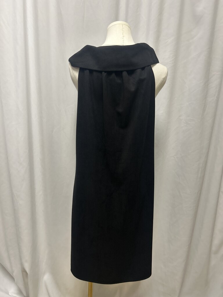 Sail to Sable Black Cowl Neck Sleeveless Dress NWT
