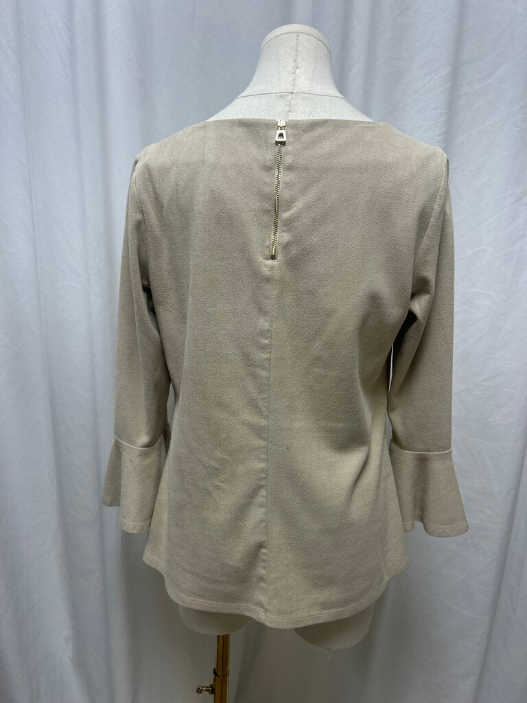 Sail to Sable Cream Bell Sleeve Top