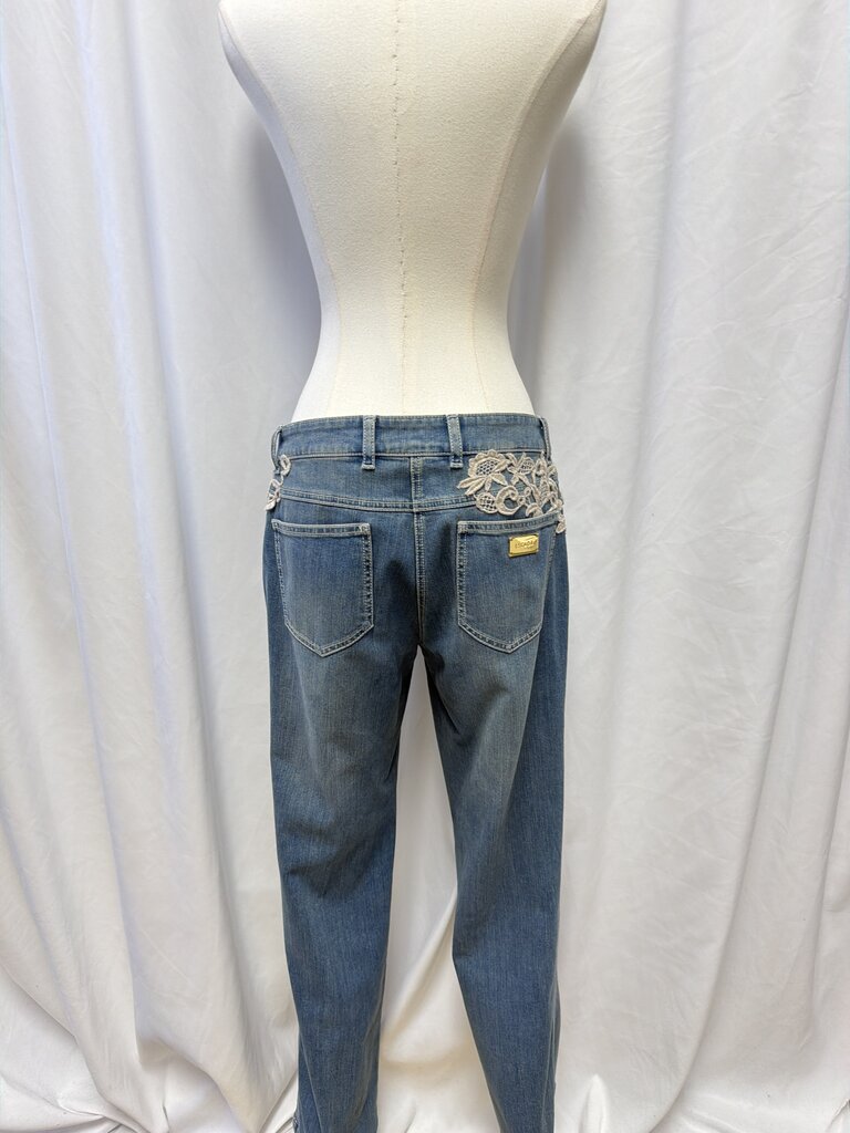 Escada Jeans w/Lace Detail
