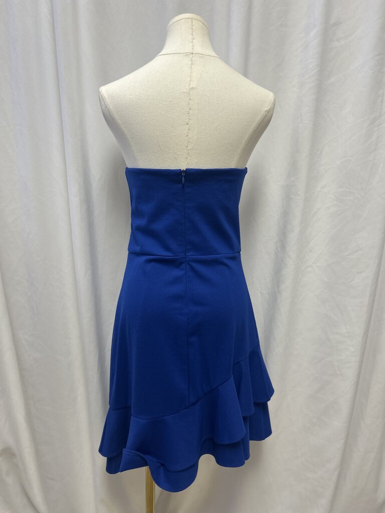 Amanda Uprichard Blue Strapless Dress NWT