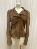 Versace Suede Moto Jacket