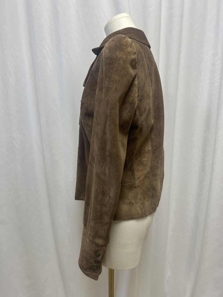 Versace Suede Moto Jacket