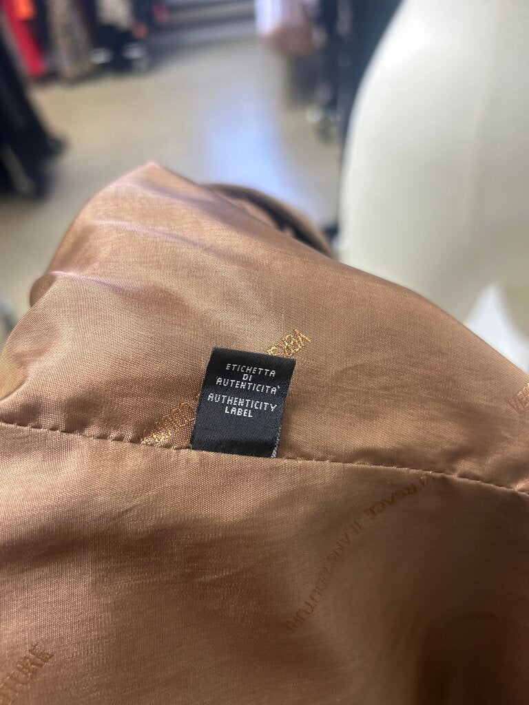 Versace Suede Moto Jacket