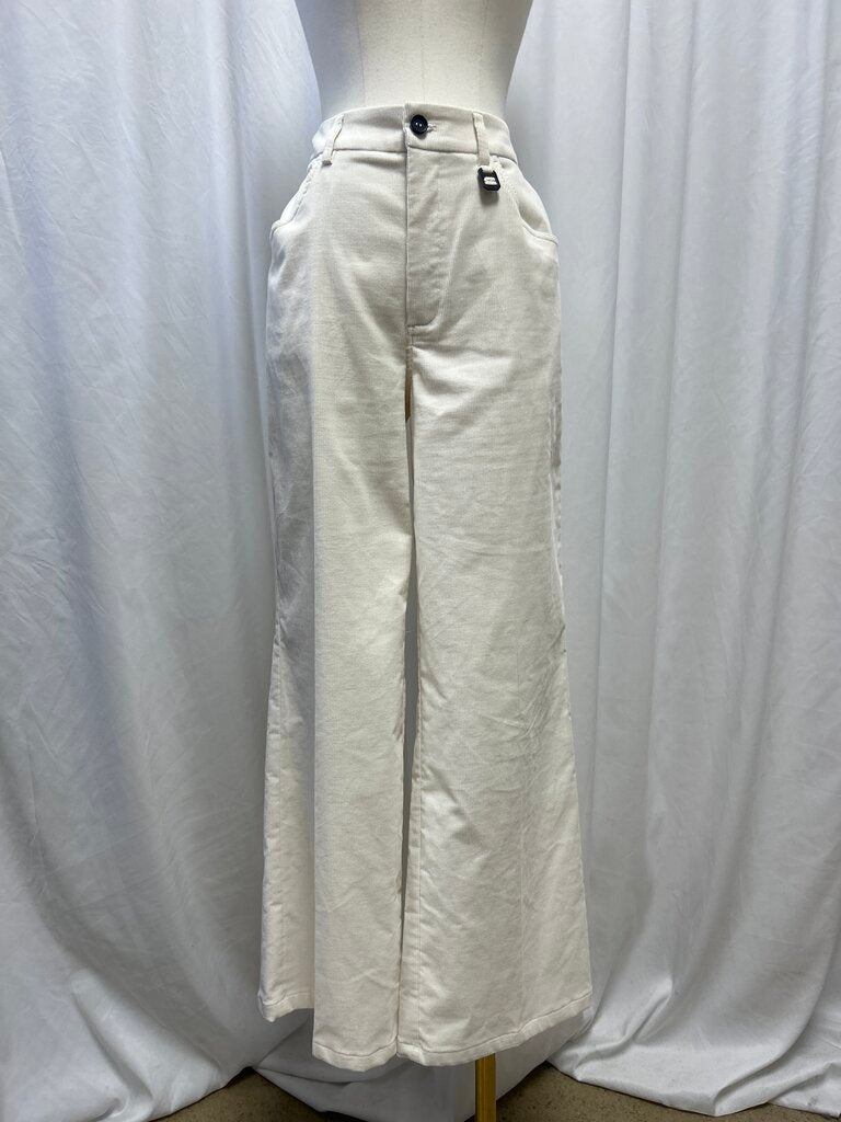 Lorena Antoniazzi Ivory Corduroy Jeans