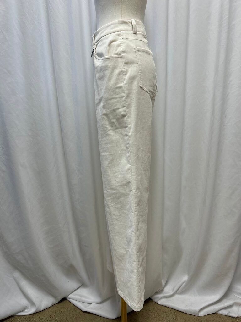 Lorena Antoniazzi Ivory Corduroy Jeans